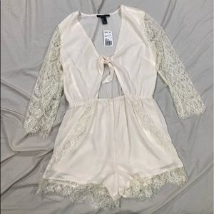 Forever 21 White Romper